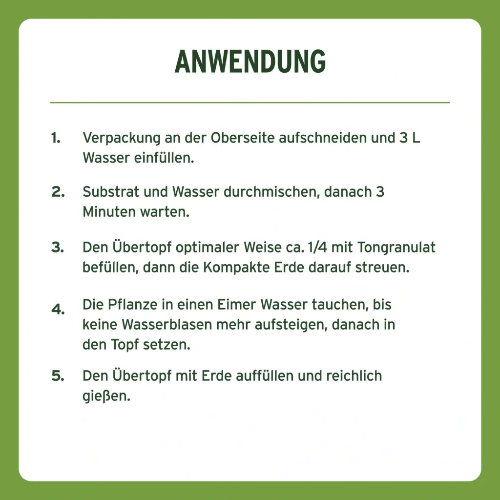 Kompakte Blumenerde 10 Liter