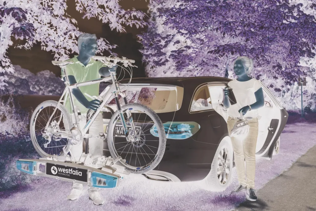 Fahrradträger ´bikelander´ für 2 Fahrräder E-Bike-fähig für die Anhängerkupplung
