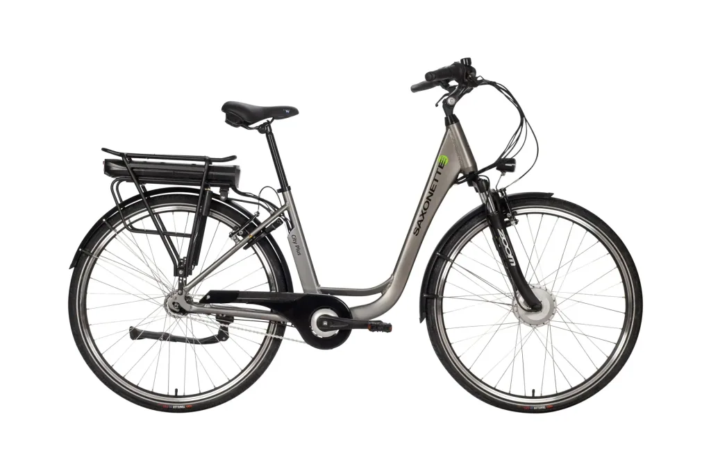 Unisex City E-Bike 28 Zoll, Rahmenhöhe 45 cm, 7-Gang Nabenschaltung, silberfarben, München