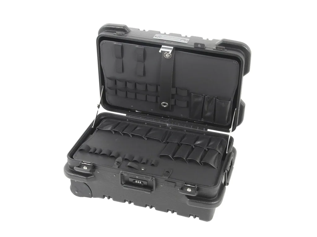 Werkzeugkoffer CHICAGO CASE 5510, 39 Liter, bruchsicher mit integriertem Rollensystem