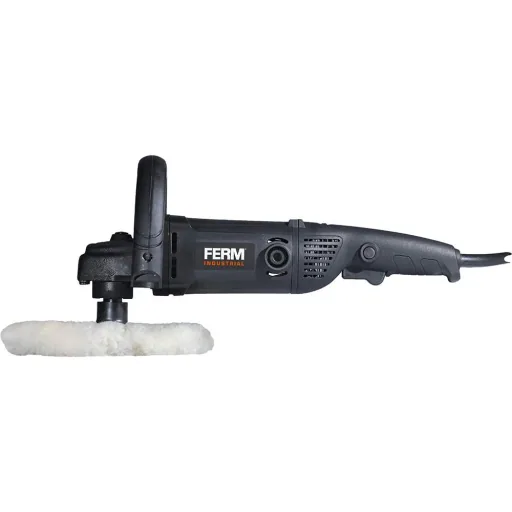 AGM1084P Winkelpolierer 1400W - 180mm - Variable Geschwindigkeitskontrolle - Softgriff - Inkl. Zubehör mit Tragetasche