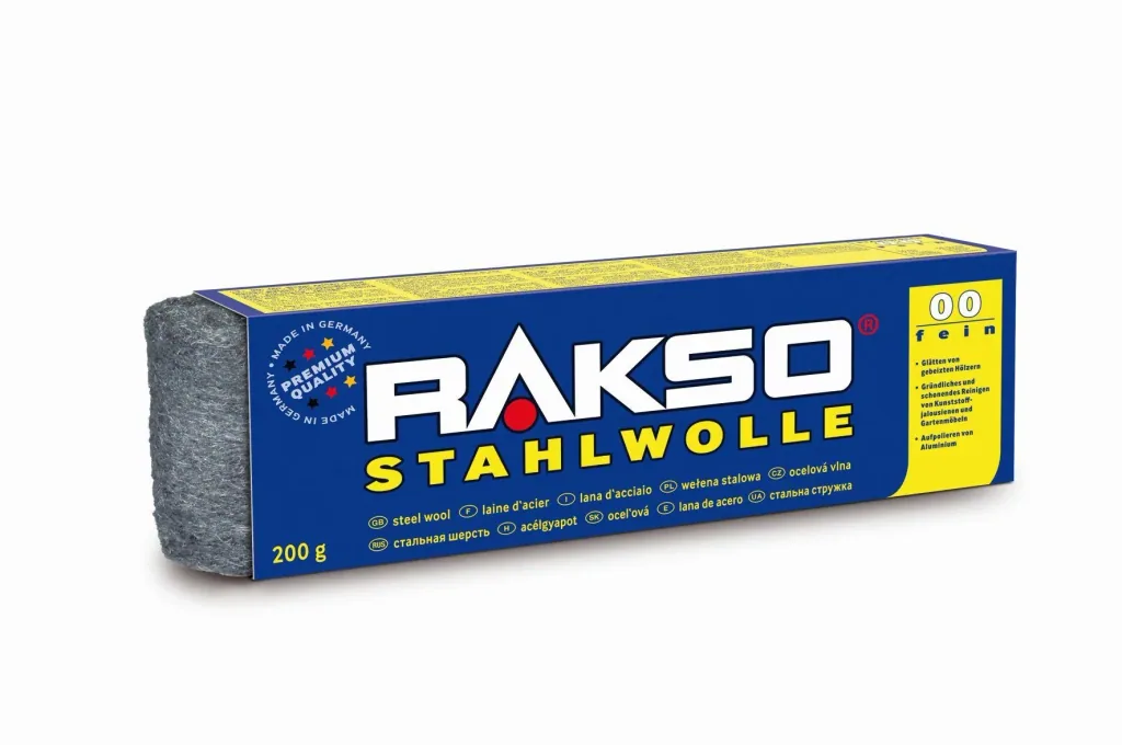 Stahlwolle #00 fein, 200 gr