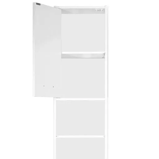 Badezimmerschrank mit verstellbaren Regalen 185 x 30 x 30 cm