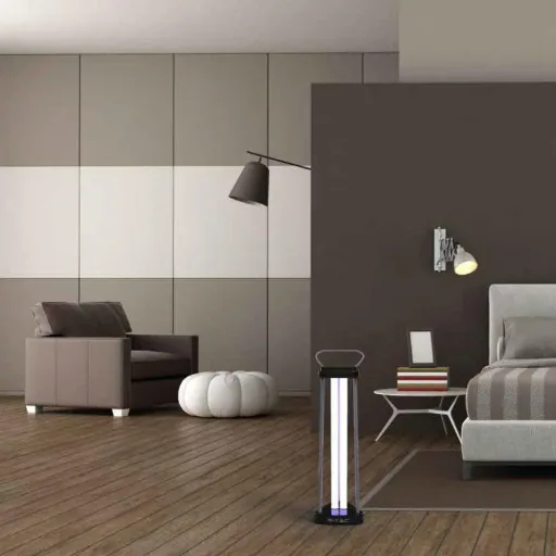 VT-3238 UVC-Lampe mit Ozon - Desinfizierend - Tötet 99,9% Bakterien und Viren - Ultraviolette C-Strahlung - 60 m² - 38W