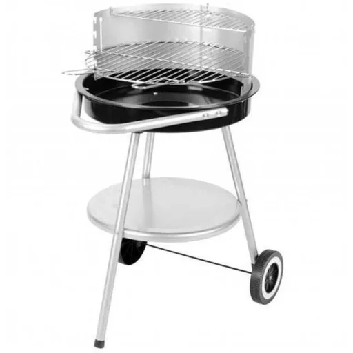 BBQ Holzkohlegrill - Grillfläche Ø47 cm - Halb offen