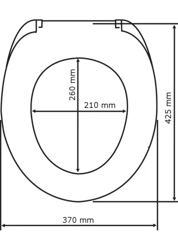 WC Sitz Bambus Dunkel