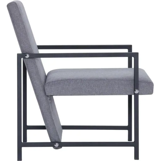 Sessel Stoff hellgrau