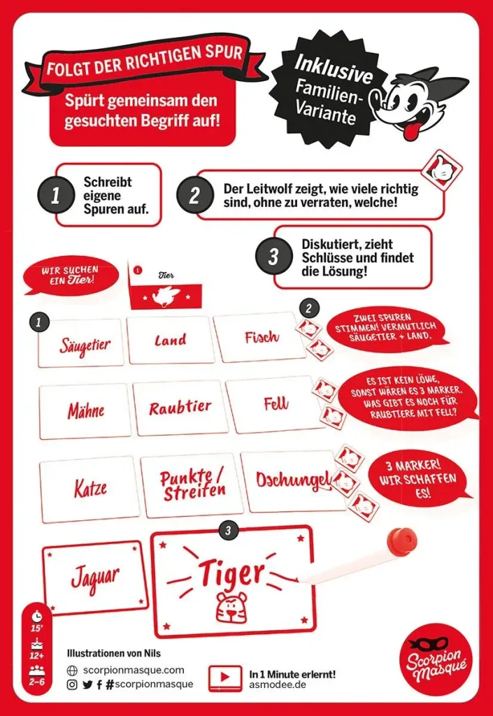Gesellschaftsspiel Master Word