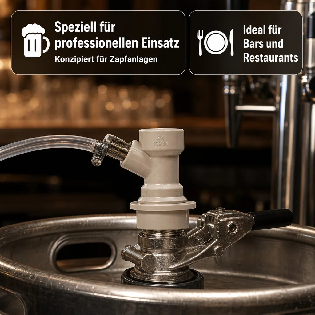 Steckkupplung NC Keg, Ausführung Gas