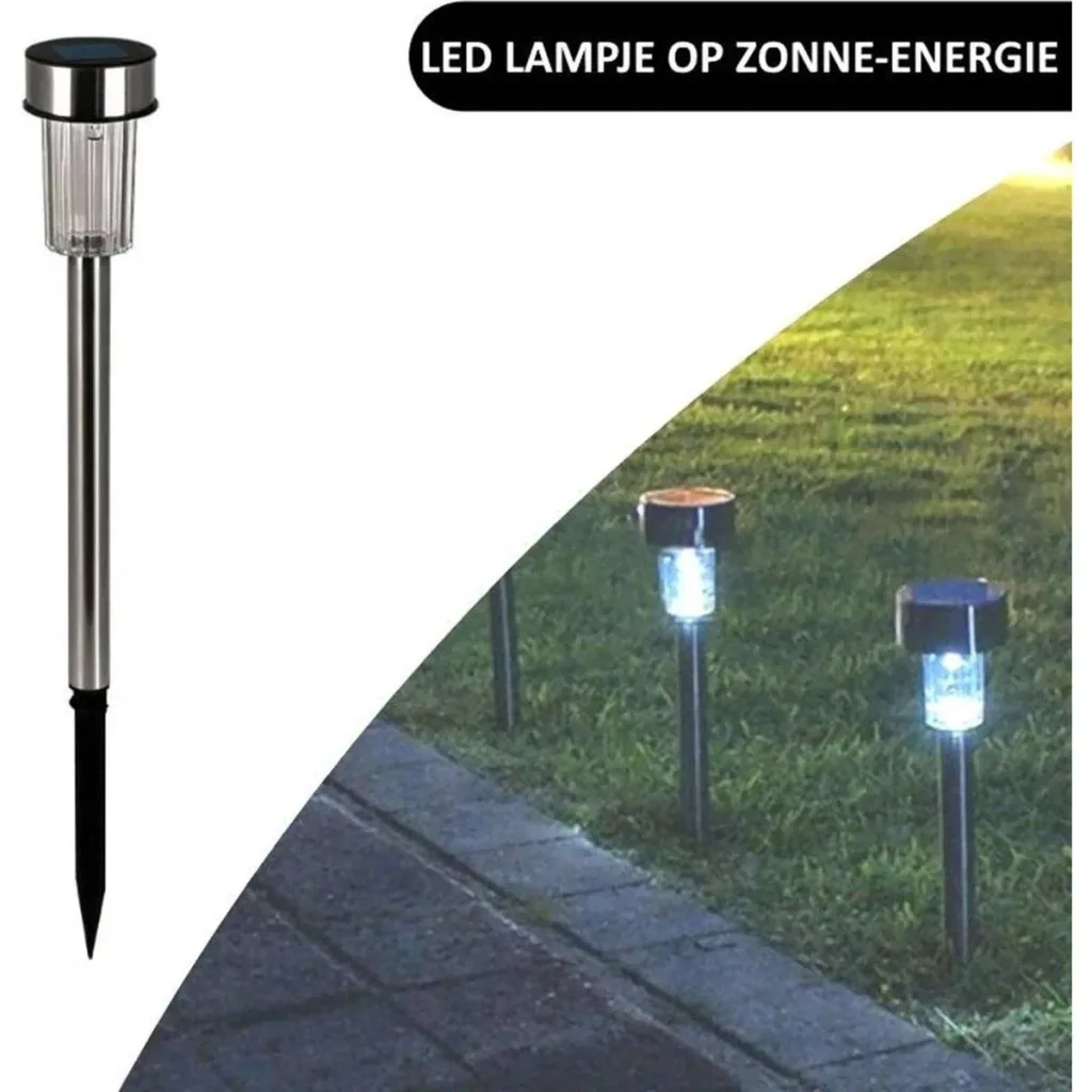 Solar-Gartenleuchte mit LED