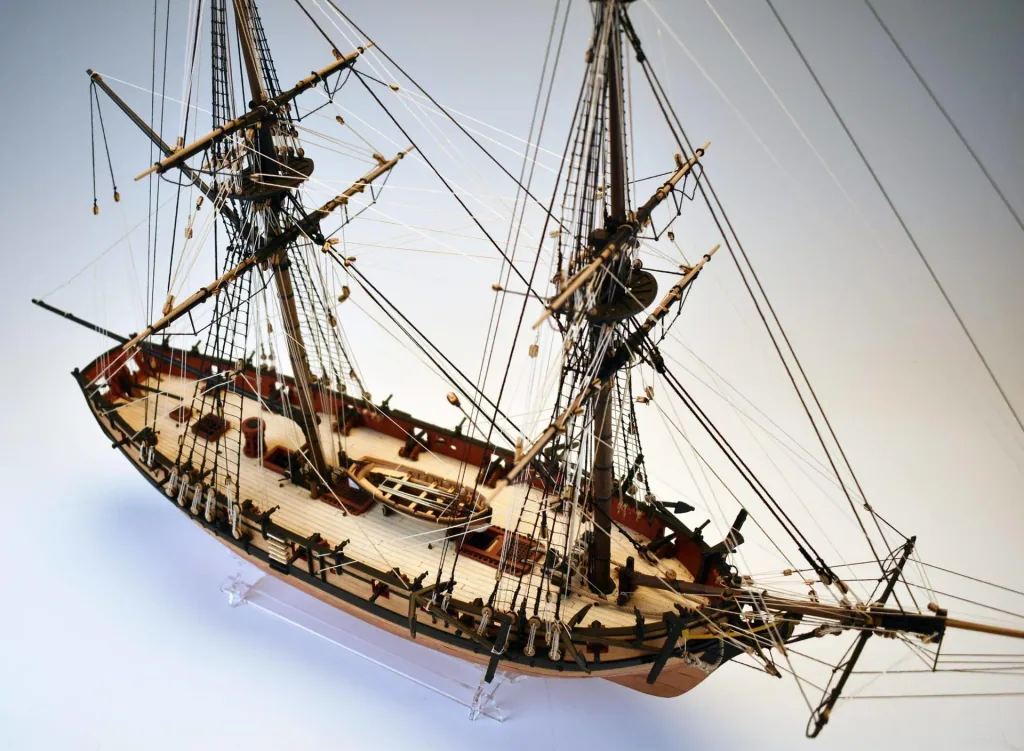 Bausatz HMS Speedy im Maßstab 1:64