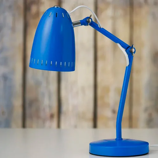 Superliving Schreibtischlampe "Dynamo 345" blau