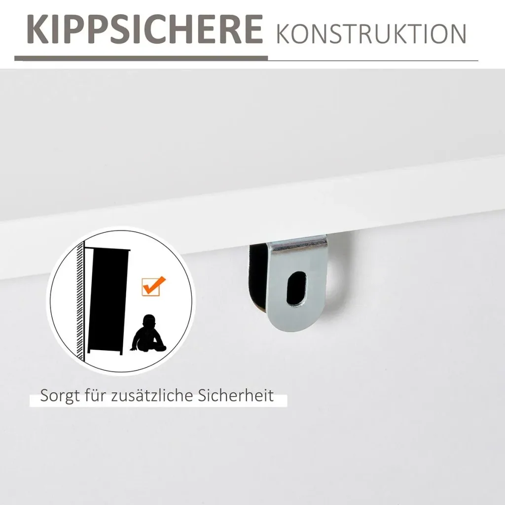 Sideboard Kommode moderner Beistellschrank mit Schränke und Schubladen Goldsockel viel Stauraum Weiß MDF Stahl 120 x 40