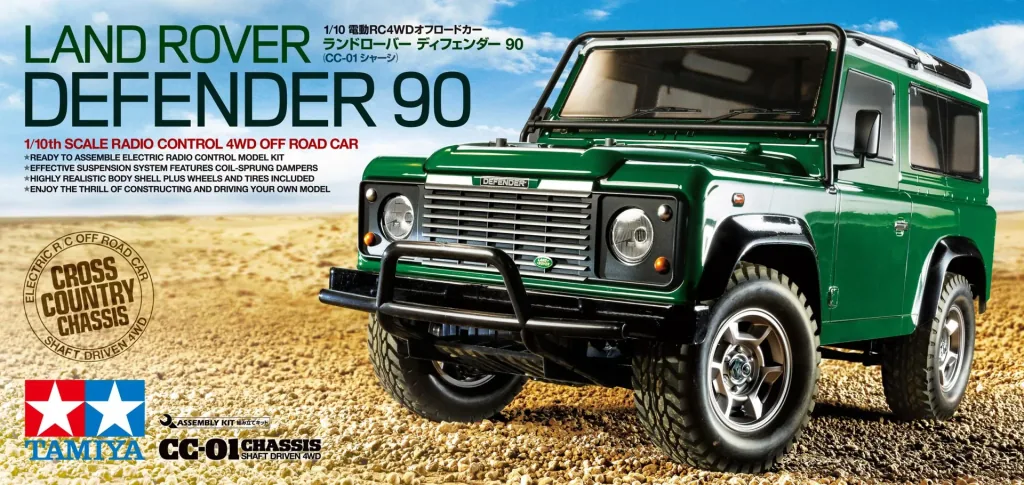 RC Land Rover Defender 90 CC-01, Maßstab 1:10