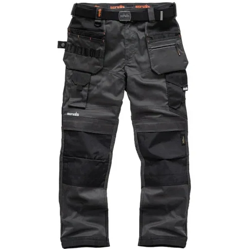 Pro Flex Plus Arbeitshose, grau 32R