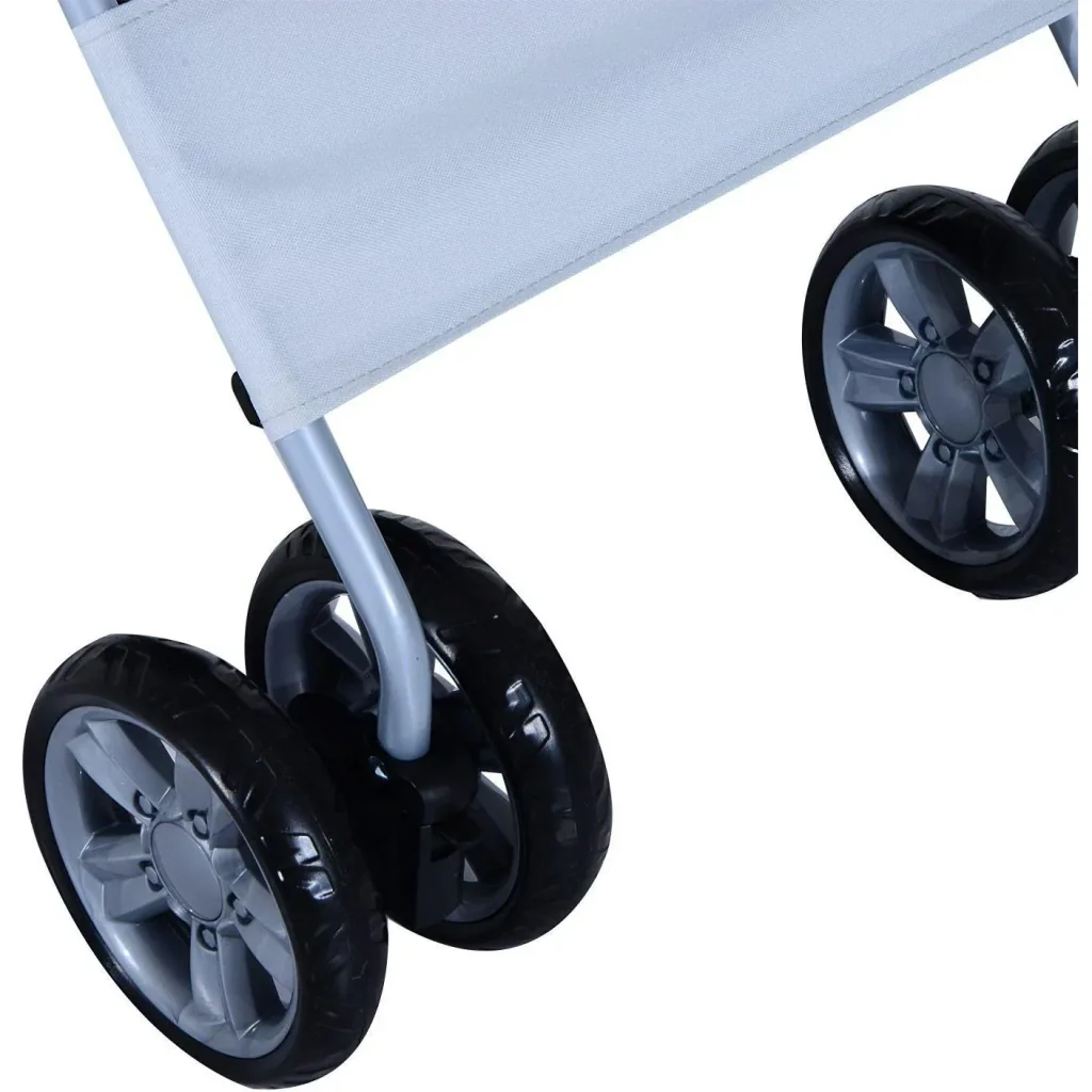Hundewagen Hundebuggy Hunde Pet Stroller Buggy Grau