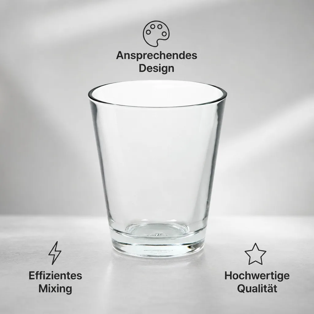Ersatzglas, Mixingglas für Boston-Shaker, 400 ml