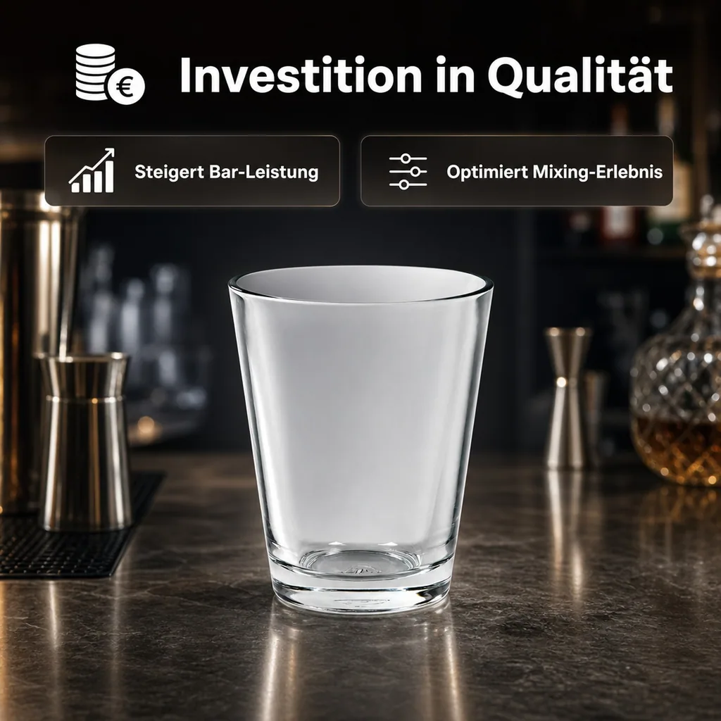 Ersatzglas, Mixingglas für Boston-Shaker, 400 ml