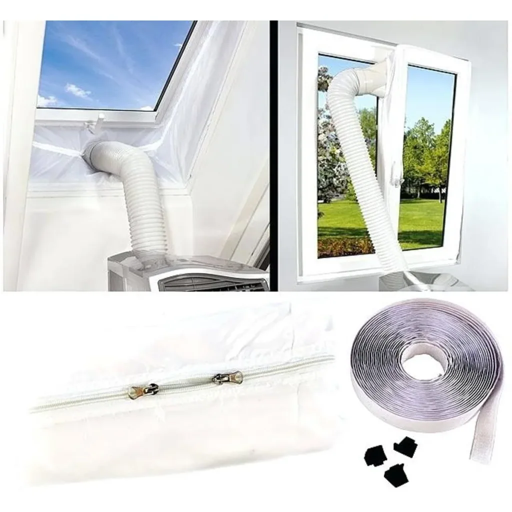 Mobiles Klimagerät mit Schlauch und Fensterdichtungsset - splendid Dolceclima Compact 8 P - 8.000 BTU/h