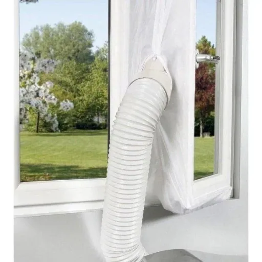 Mobiles Klimagerät mit Schlauch und Fensterdichtungsset - splendid Dolceclima Compact 8 P - 8.000 BTU/h