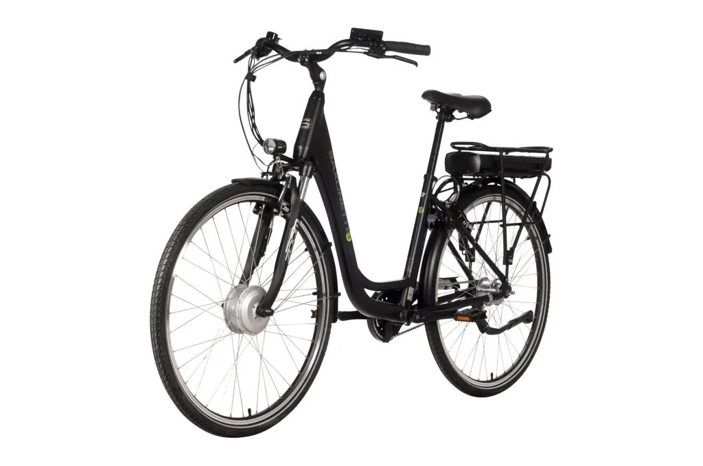 Unisex City E-Bike 28 Zoll, Rahmenhöhe 45 cm, 7-Gang Nabenschaltung, schwarz, München