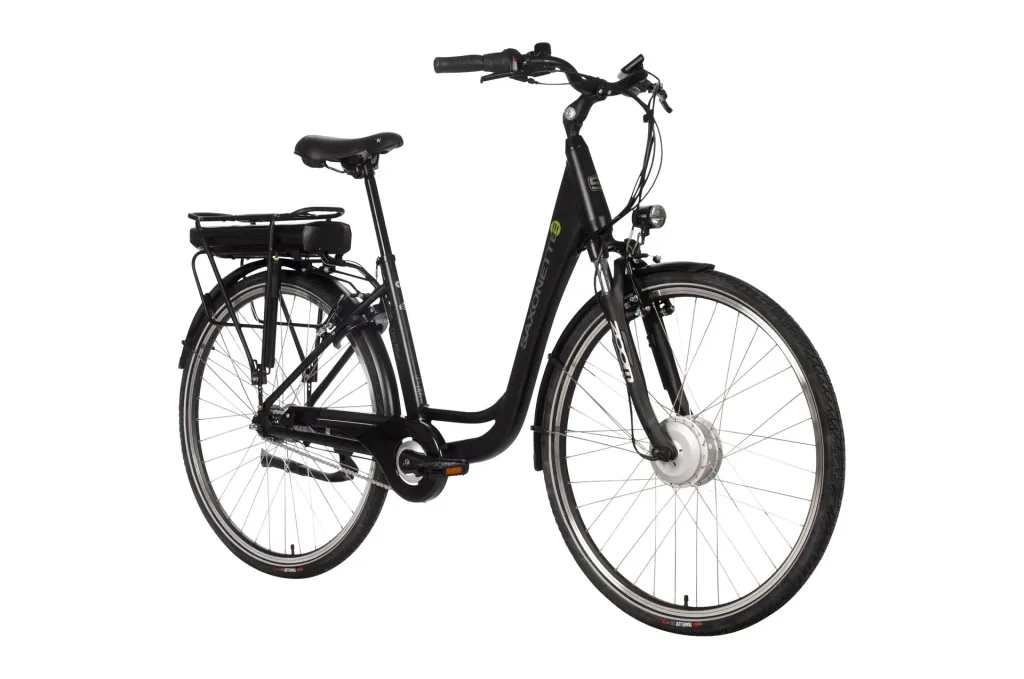 Unisex City E-Bike 28 Zoll, Rahmenhöhe 45 cm, 7-Gang Nabenschaltung, schwarz, München