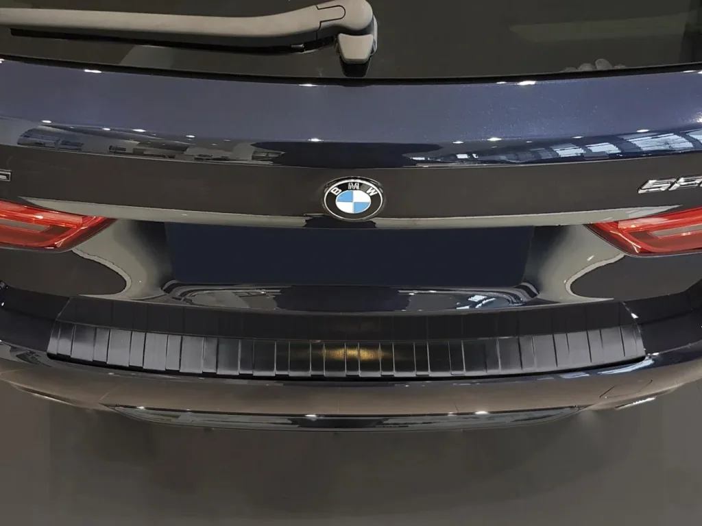 Ladekantenschutz Edelstahl graphite / black für BMW Serie 5 G31 Touring, Baujahr 2017>