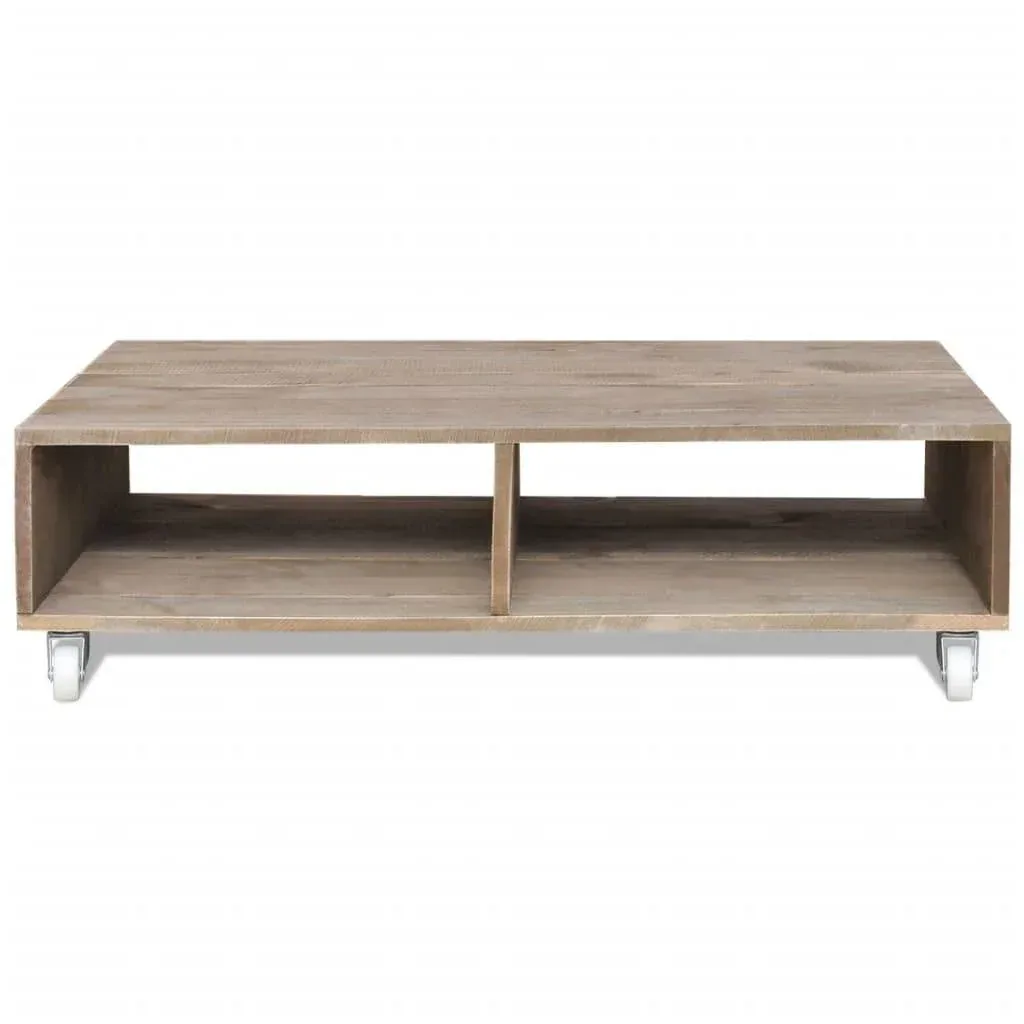 Couchtisch Massivholz braun