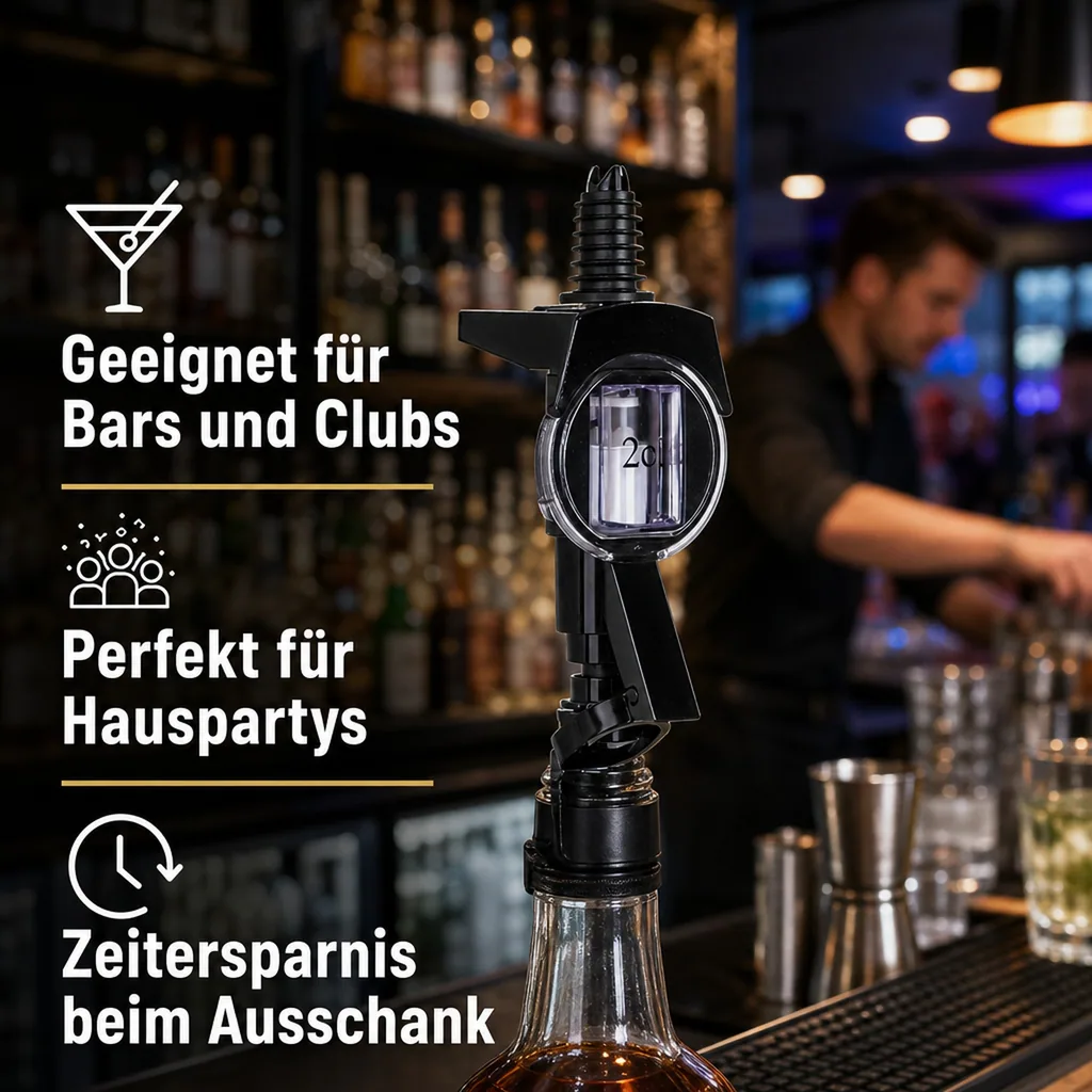 Portionierer, Schnapsausgießer, Spirituosen Dosierer - Spirit Master, Anisfest - !NEUE TECHNIK!, Ausschankmenge: 20 ml