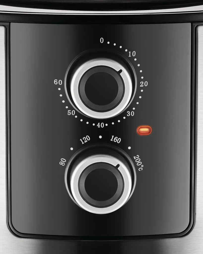 Heißluftfritteuse XL 5 L Edelstahl