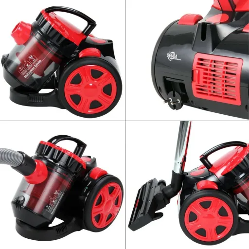 Staubsauger - 900 Watt - Multi Cyclone rot