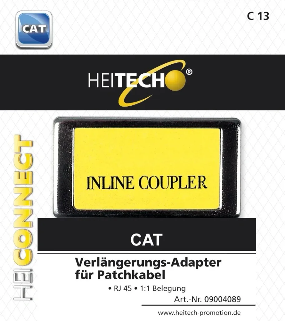C13 LAN-Kabel-Verbinder CAT 5e