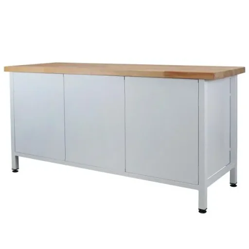 Werkbank / Werktisch 7 Schubladen, 2 Fachböden, L1700xB600xH840mm
