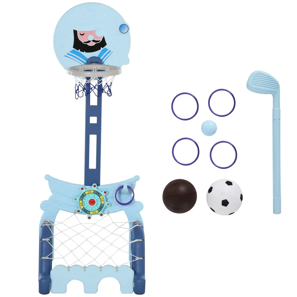 4-in-1 Kinderspielset höhenverstellbar