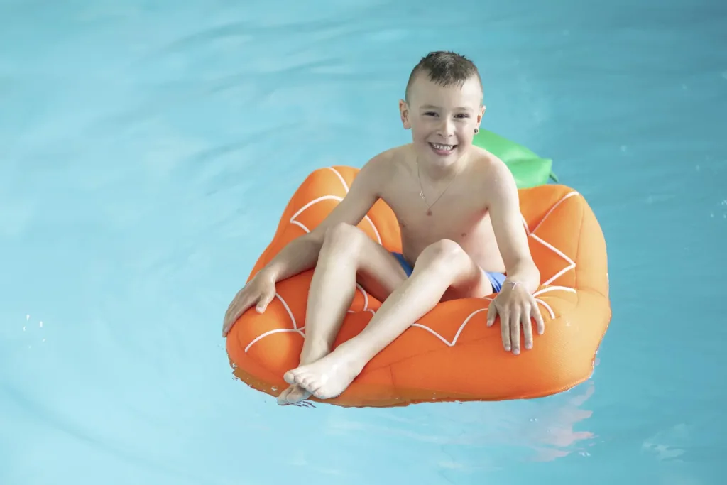 Pool Buddy Ananas orange, grün