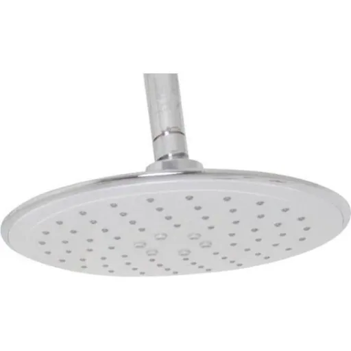XL Dusch-Set mit Regenbrause und Handbrause - rund - 3 Funktionen