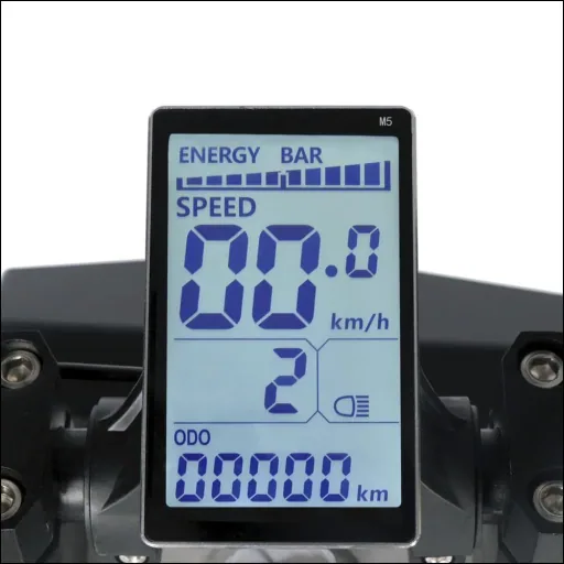 Forca E-Roller "Knumo" 45 km/h, 1500 Watt Safety Plus inklusive Blinkanlage, Gepäck-Case und Lithium-Akku schwarz