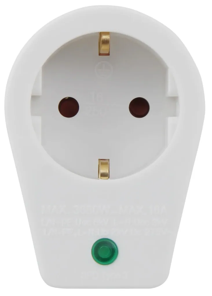 Steckdosenadapter mit Überspannungsschutz