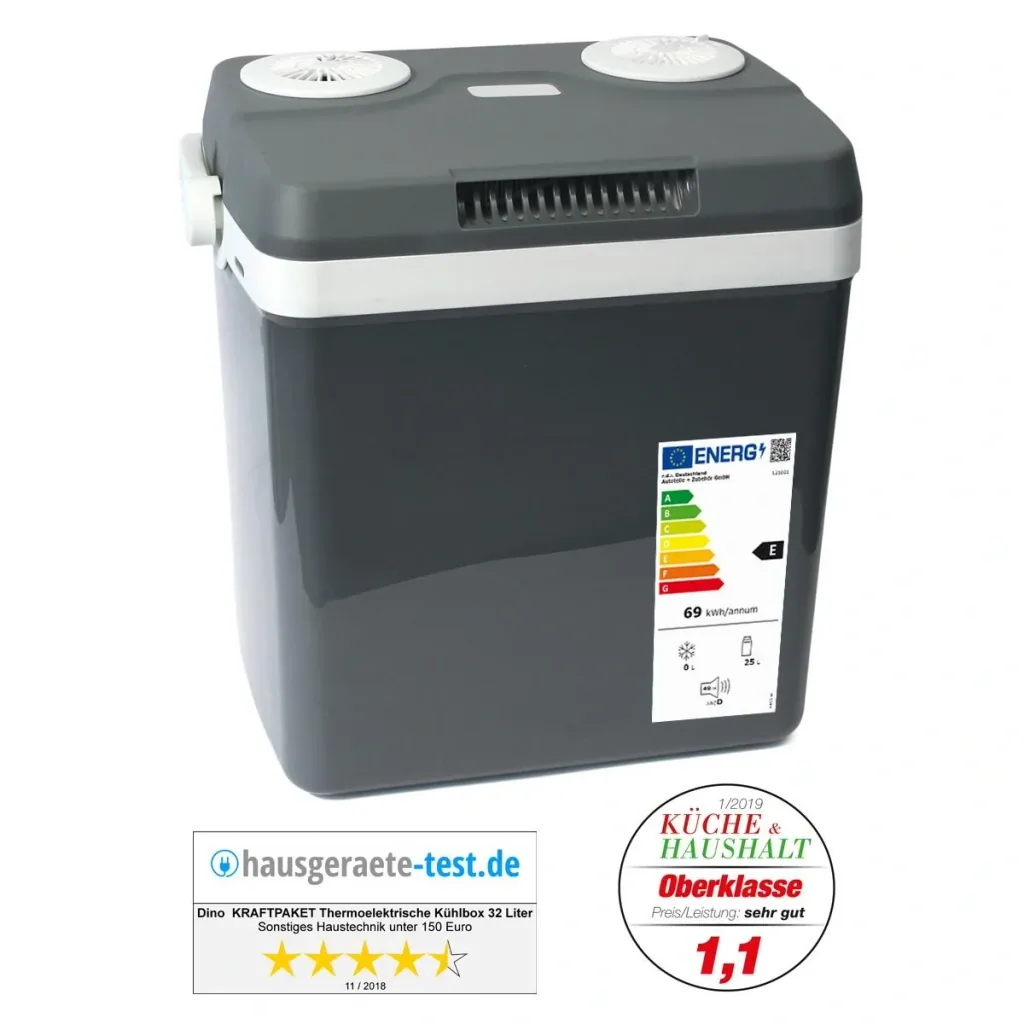 Thermoelektrische Kühlbox 25 Liter - 12V / 230 Volt