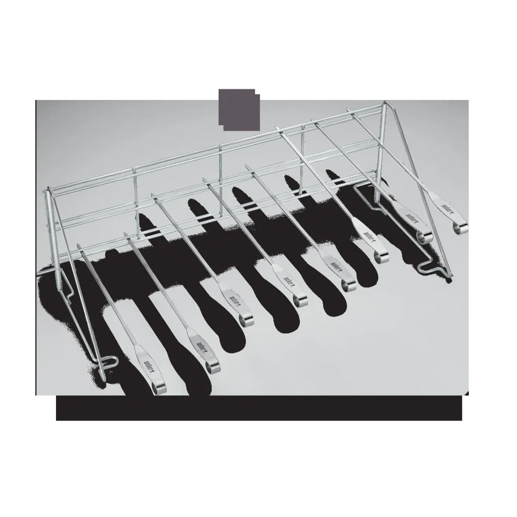 ETGS Edelstahlrost und Spieß-Set für Spirit 300-Serie, Genesis und Summit