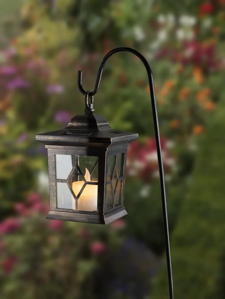 Antike Solar LED Laterne