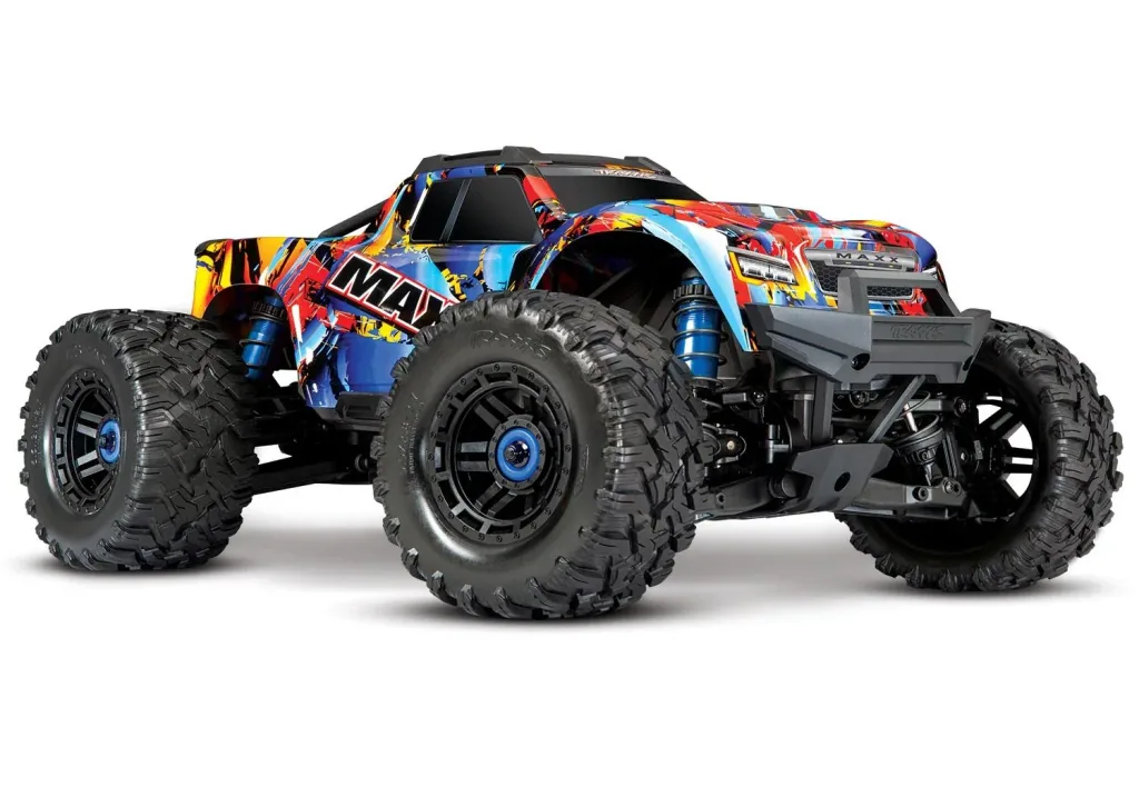MAXX 1:10 RTR TSM SR VXL-4S Regler ohne Akku/Lader 1/10 Monster-Truck Brushless rot
