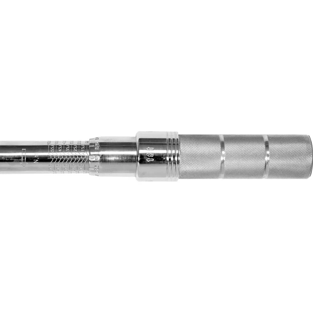 Drehmomentschlüssel - 3/8Zoll - 10-60Nm - 40cm + 3-teiliger Steckschlüsselsatz