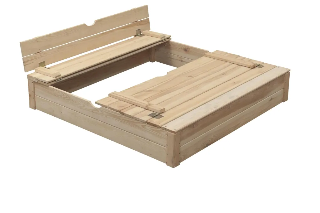 Sandkasten Robert aus Unbehandelt 1200 mm x 1000 mm