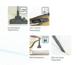 Staubsauger ANTI ALLERGY - mit Wasserfiltersystem