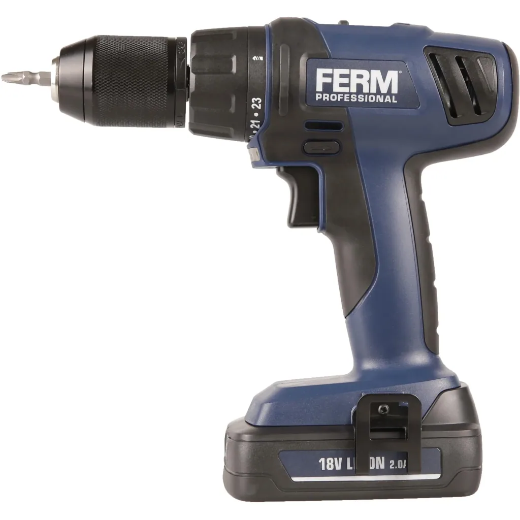 CDM1122P Li-Ion Akku Schlagschrauber 18V/2.0Ah - 24 Stufen - 1.5-13mm Zahnkranz-Bohrfutter - LED Arbeitsleuchte - Inkl.