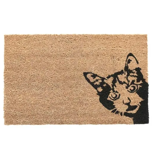 Kokos Matte Kuckuck! Katze 60 x 40 x 1,5 cm
