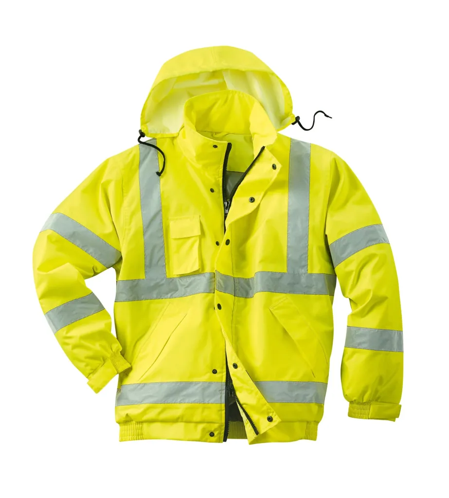 Warnschutzjacke, Farbe gelb, Gr.M