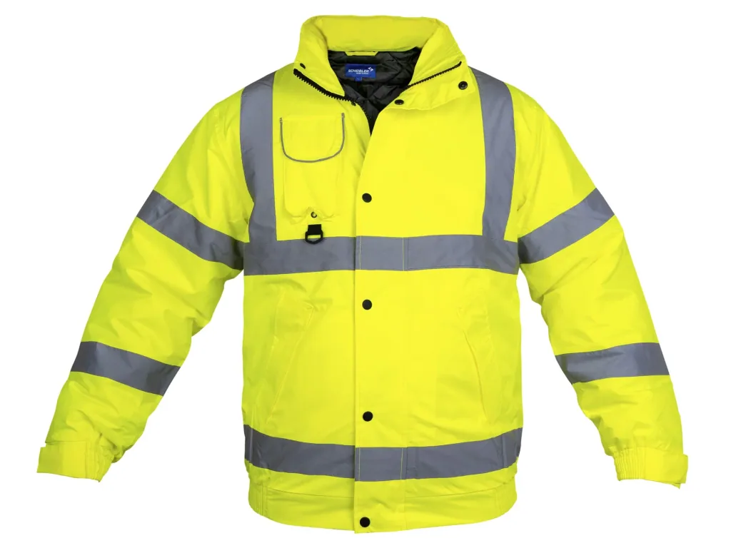 Warnschutzjacke, Farbe gelb, Gr.M