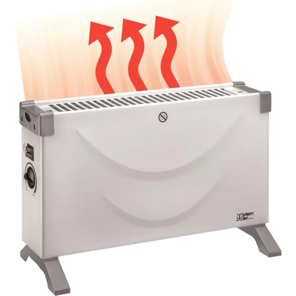 Heizung - TC-2000 - Konvektor mit einstellbarem 3-Positionen-Thermostat - 2000W